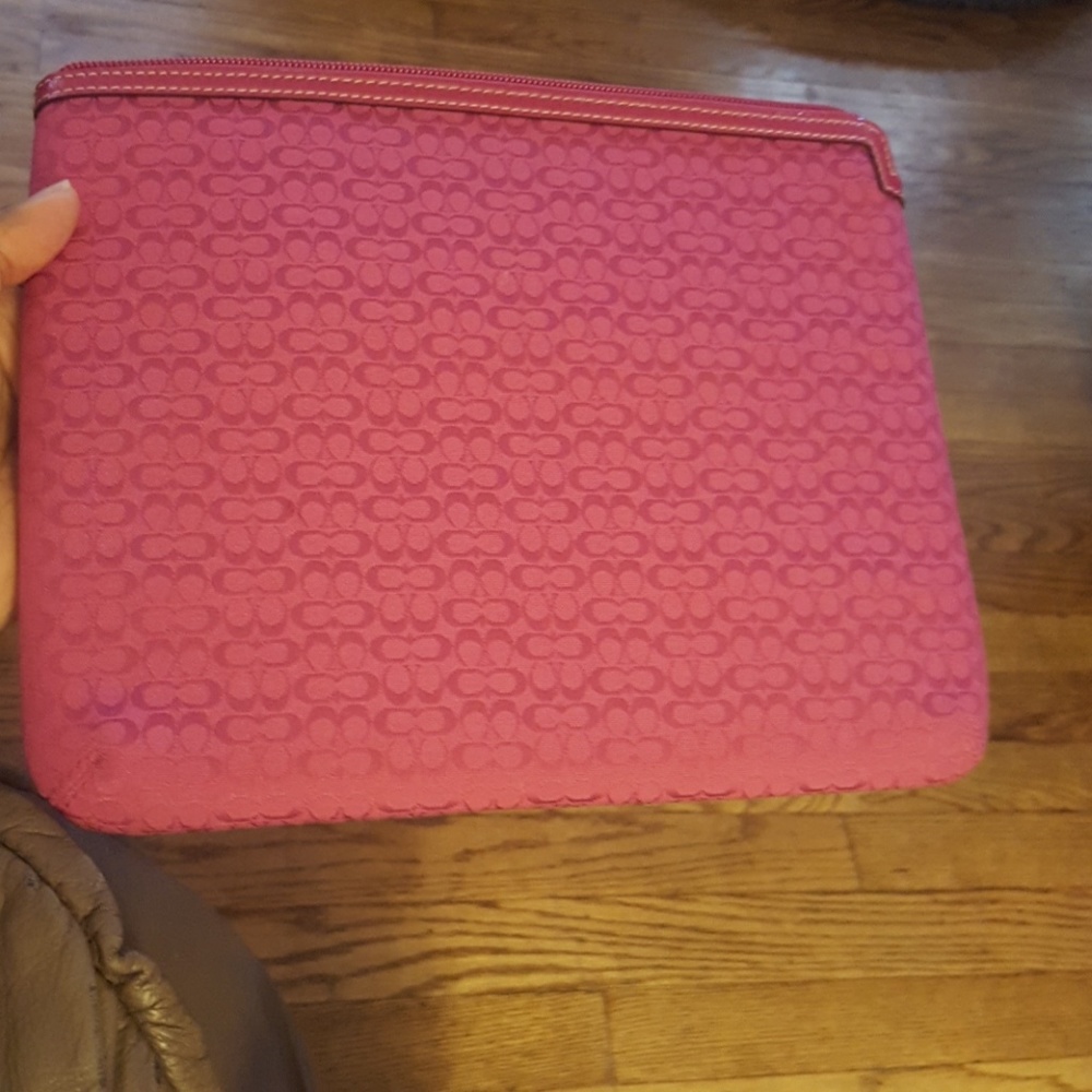 Pink Coach Tablet Protection Sleeve
